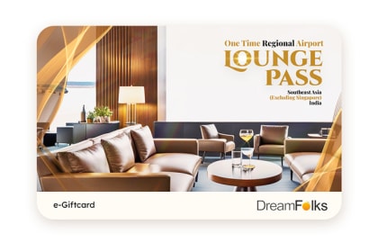 Accesso una tantum alla lounge della regione aeroportuale del Sud-Est asiatico, India e Cina (esclusa Singapore)